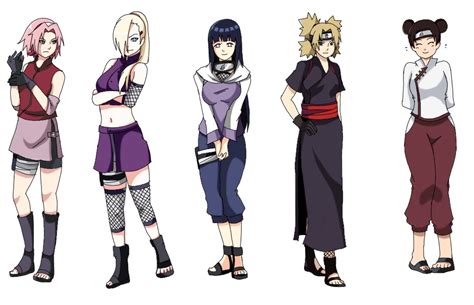 naruto character are you|all female characters in naruto.